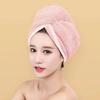 1PCS Double Thickened Hair Dryer Cap Super Absorbent Blow Free Quick Dry Hair Wash Towel Hair Towel Shower Cap