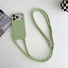 Lanyard Soft Silicone Candy Case for 17 Air 16 Pro Max 15 14 Plus 13 12 Shoulder Rope Neck Cord Strap Shockproof Cover