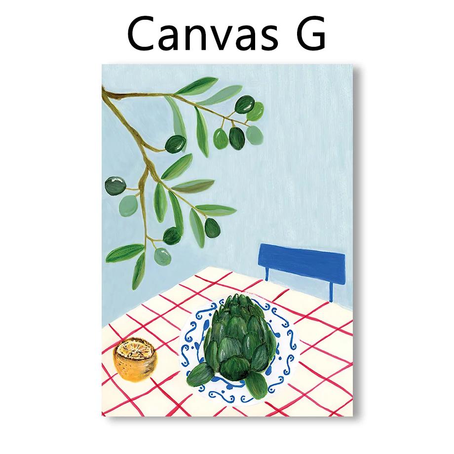 

Абстрактная винтажная картина маслом, ваза, банан, женщина, лимон, песочные часы, красное вино, галерея, настенное искусство, холст, постеры, принты, декор 21x30cm No Framed