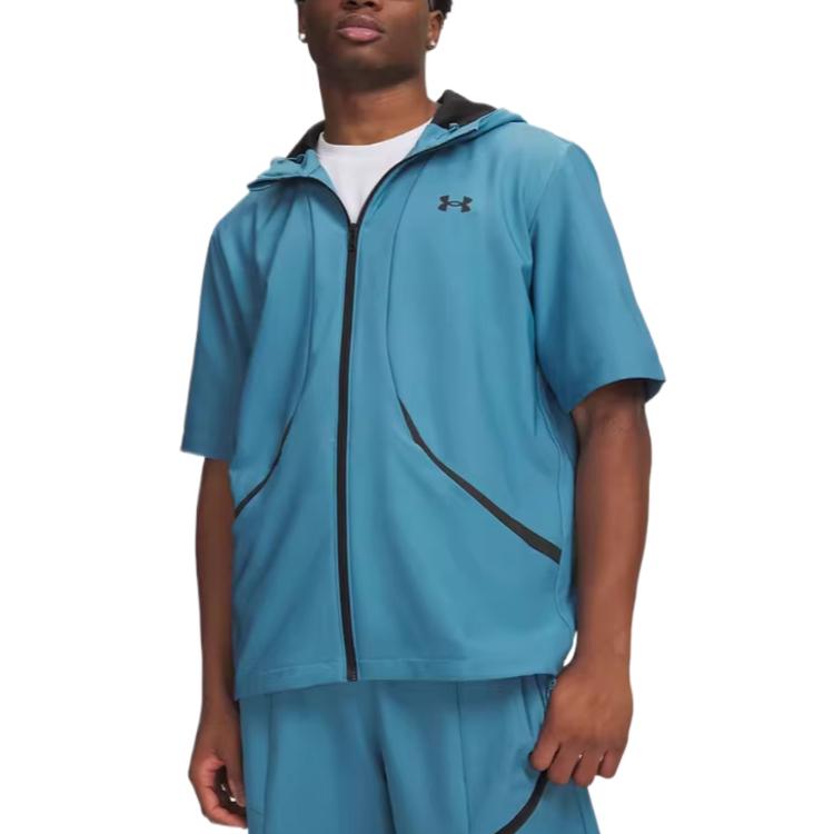 Under Armour SS26 Breathable Solid Color Crew Neck Jacket Men jackets 6014623-466 S