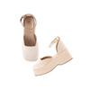 Shoetopia Stylish Golden Chic Pumps For Girls-Eu39