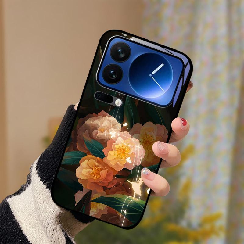Pour Xiaomi 17 Pro Max 17Pro Mi 17 Coque Antichoc Verre Trempé Housse de Téléphone Pour Xiaomi17 Pro 17ProMax Pare-chocs Arrière Fundas Coque