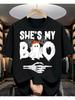 She'S My Boo Couple Matching Halloween Costumes T-Shirt - Monsterry DE Men'S T-Shirt