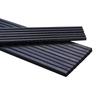 Huihuang DSZY-13 Schwarz Bambusgeflecht Legierung Essstäbchen (100 Paare)