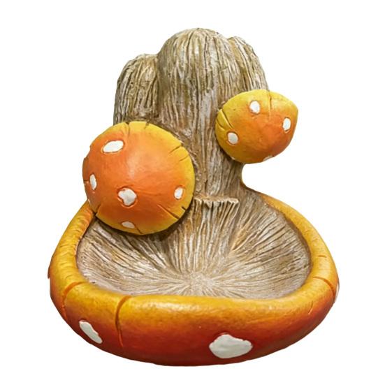 Tree Face Bird Feeder, Old Man Tree Face Statue Bird Feeder, Outdoor Garden Art Decor, Resin Sculpture Decorative Bird Feeder for Backyard Trees B