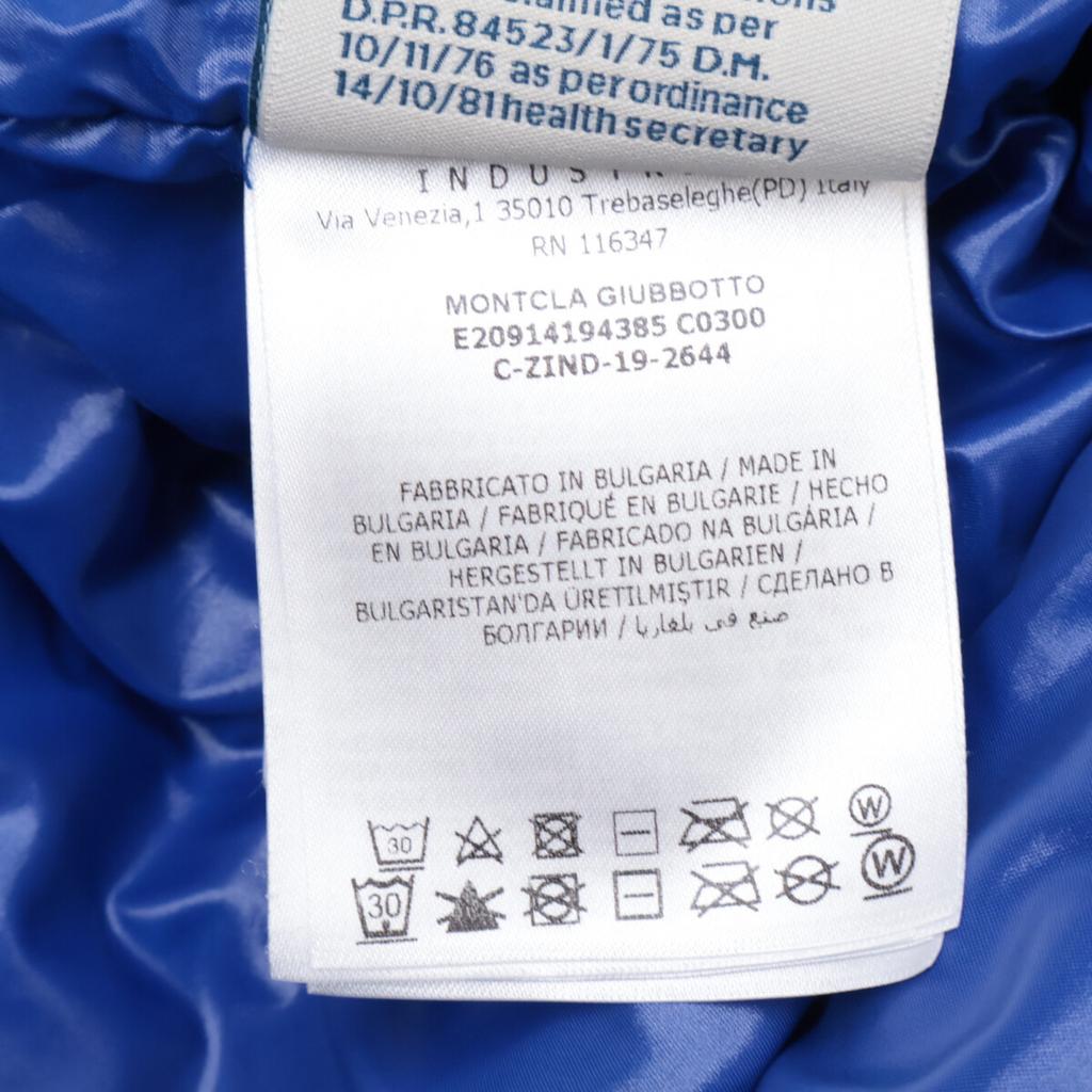 Moncler MONTCLA Moncla Daunenjacke Jacke 1 blauGebraucht