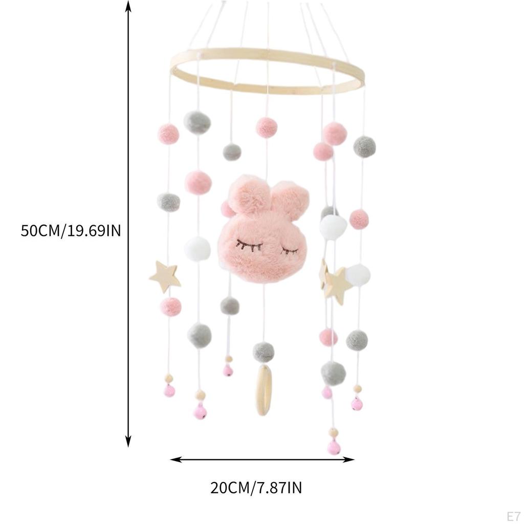 Baby Mobile Rattle Cradle Accessories Bed Nursery for