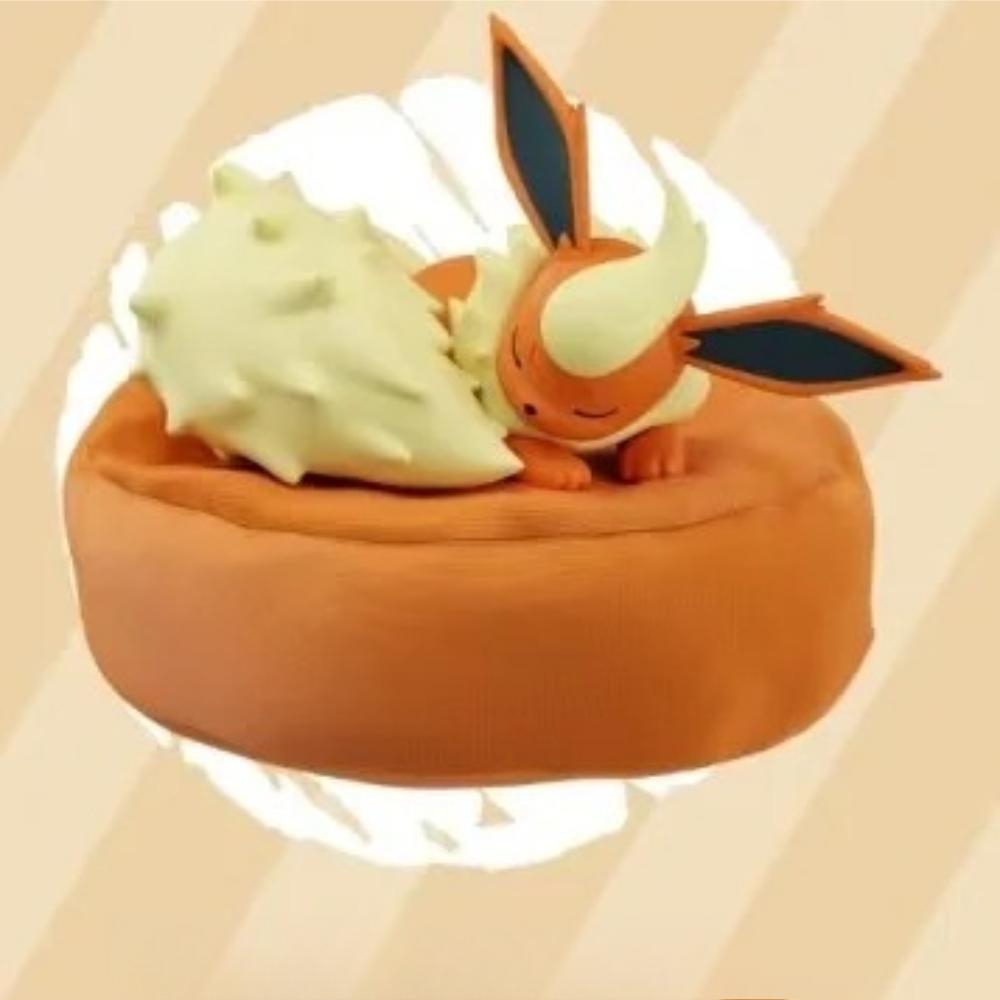 Po Ke Mon Eevee Sleeping Position Series Blind Box Sylveon Umbreon Flareon Jolteon Anime Desktop Decoration Model Toy