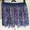 Spring and Autumn Women's Plus Size Layered Lace Hip-Covering Short Skirt Apron
