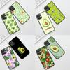 Schutzhülle für Apple iPhone 12 13 Pro XS Max Mini ProMax X XR Air 13Pro Hülle Handyhülle Avocado Erdbeere Frucht Sommer