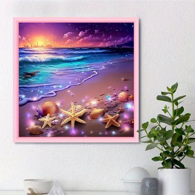 DIY Diamant Malerei Schöner Strand Kreuzstich Kit Mosaik Kunst Diamant Malerei Vollkreis/Quadrat Diamant Home Dekoration