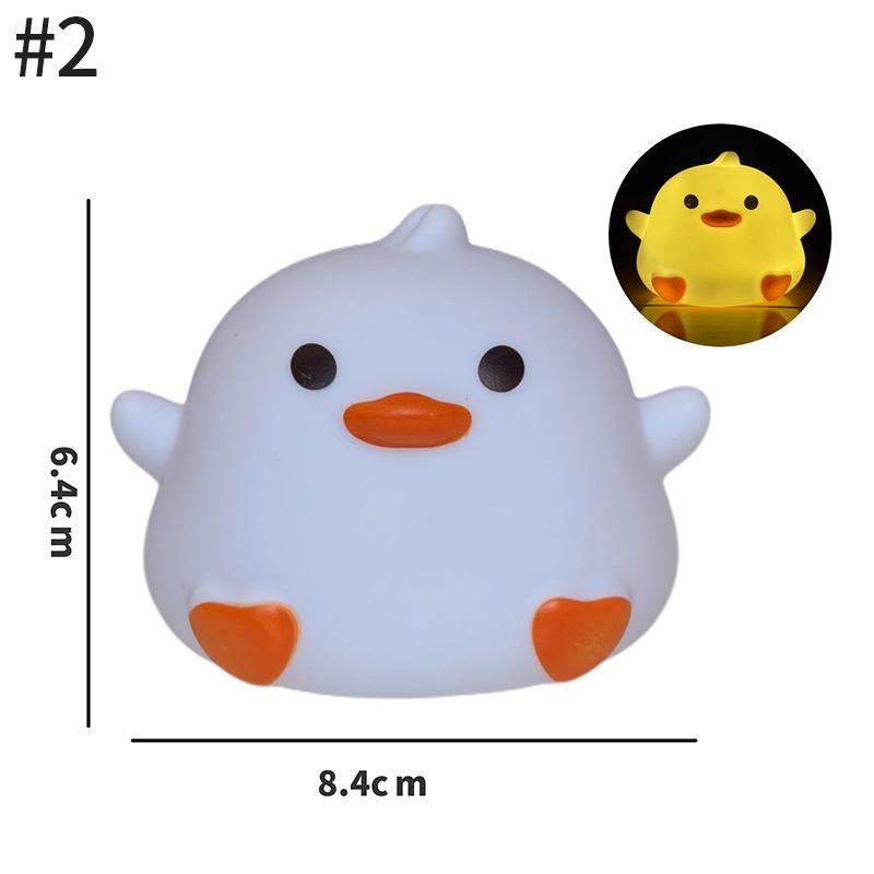 Xiaomi Cute Rabbit Lamp Decorations Desk Accessories Bunny Lamp Panda Light Ornament Cartoon Reading Light Easter Gifts