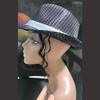 Rhinestone Gloves Costume Accessories Set Sequin Fedora Hat Halloween Costume  80s Theme Party