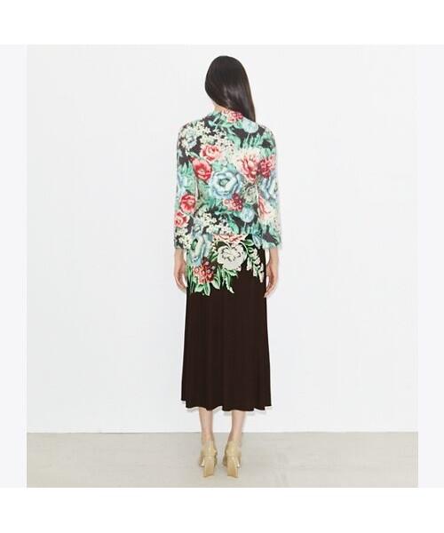 Tolibeochi Printed Sweater - Multi-Floral
