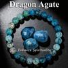 Moss Agate Bracelet 6 8 10mm Natural Stone Beaded Reiki Healing Vitality Charm Handmade Crystal New Jewelry Gift for Women Men