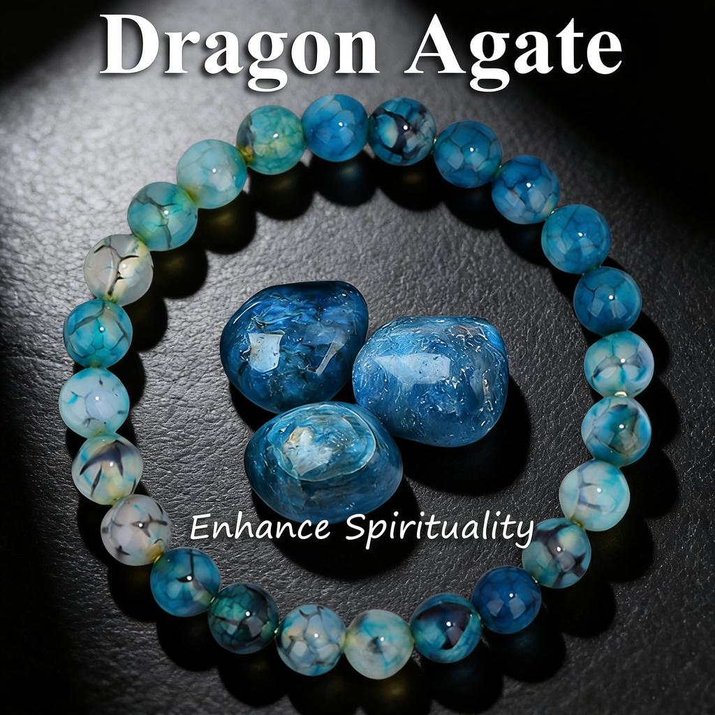 Moss Agate Bracelet 6 8 10mm Natural Stone Beaded Reiki Healing Vitality Charm Handmade Crystal New Jewelry Gift for Women Men