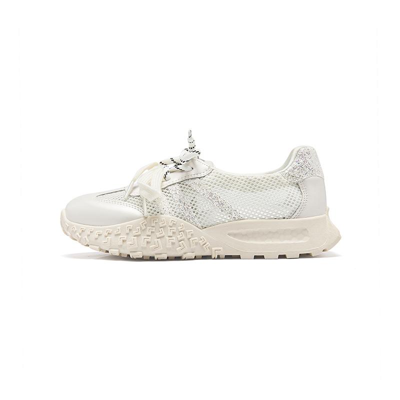 Augustine New Summer Thin Hollow Mesh Forrest Gump Training Shoes Thick Baseplate Shoes