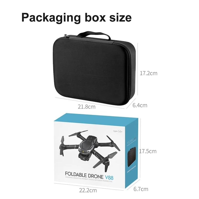 LYZRC V88 Drone Original 4K/8K Professional Anti-Shake HD Dual Camera Omnidirectional Obstacle Avoidance UAV Remote Control 9000M