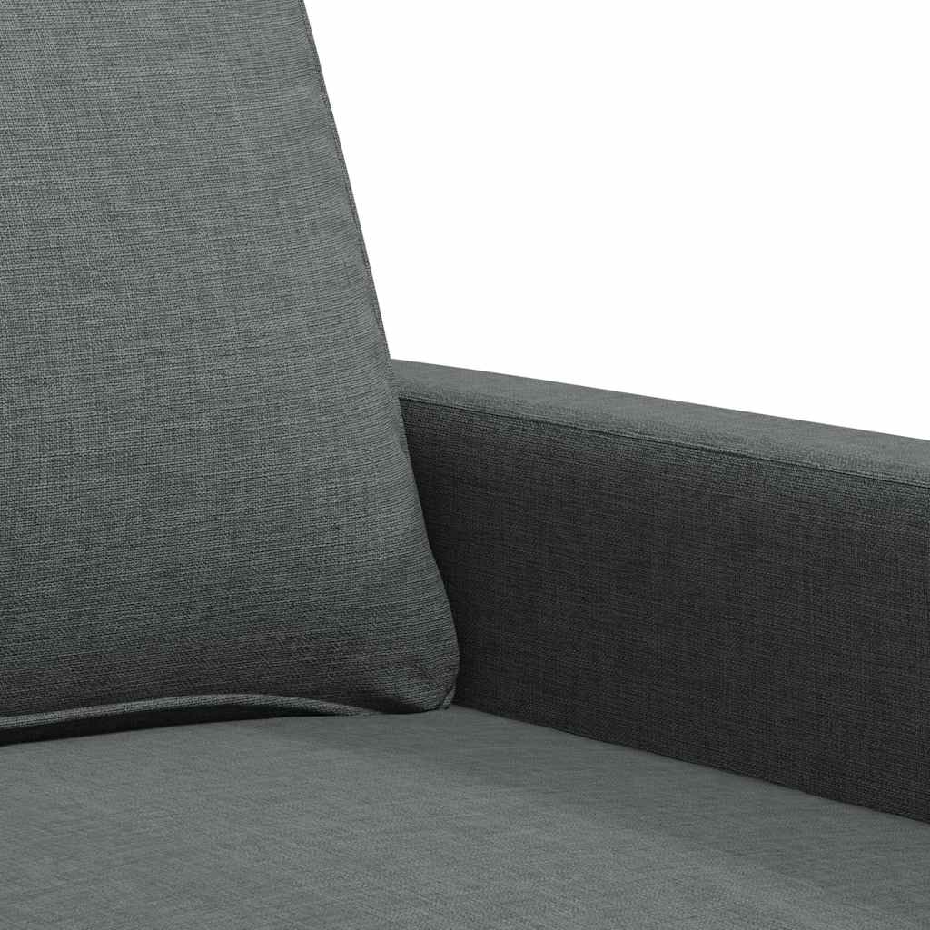 Vidaxl Armchair, Dark Gray, 60 Cm, Upholstered In Fabric