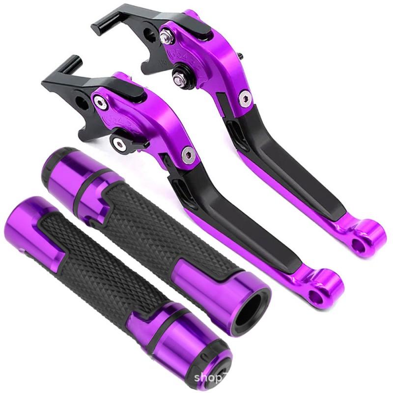 CNC Aluminum Brake Clutch Lever Handlebar Grips Italika DM250 Motorcycle Upgrade Anti-Slip Ergonomic Design