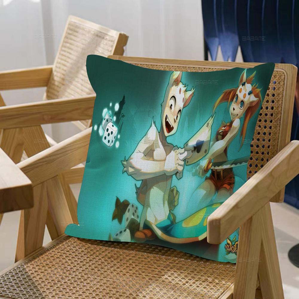 Dofus Cushion Cover X Polyester Sofa Cushions Decorative Throw Pillows Home Decoration Pillowcover