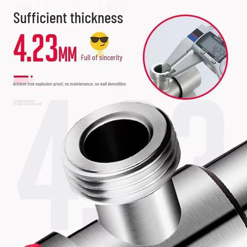 MDNG 304 Stainless Steel Extended Angle Stop Valve