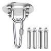 Heavy Duty Swing Hooks Hammock Wall Mount Anchor Hooks Ceiling Hook With 4 Screws Aerial Yoga Sandbag Swing Gym Accessories