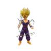 Dragon Ball Super Saiyan 2 Gohan Battle-Damaged Figure in Combat Pose