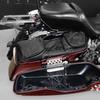 HCmotorku Motorcycle Side Large Capacity Side Box Luggage Small Item for Harley Electra Road Road Street Black Bag, Bag, Liner, Storage, Touring,