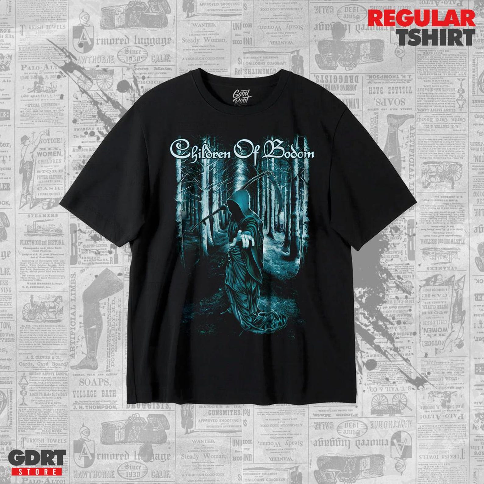 Children of Bodom T shirt - Follow the Reaper Albums - Unisex Heavy Shirt 2XL