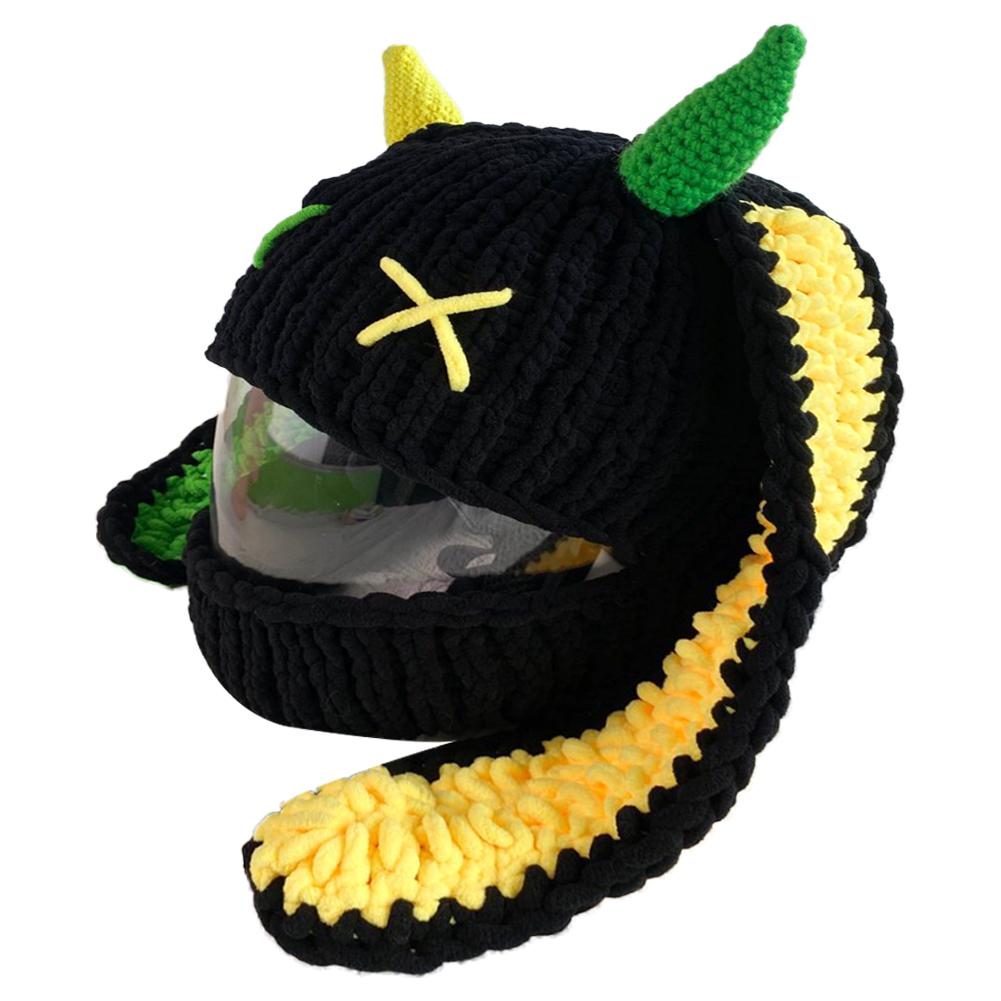 Universal Plush Motorcycle Helmet Cover for Full Rabbit Plush Helmet Covers for Christmas Gifts Motorcycle Helmet Decoration Styling