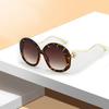 Classic Vintage Sunglasses for Men Exquisite Design and Trendy Styley Sunglasses with Golden Frame and Pink Yellow Trim Womens Sunglasses