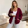 Women's Casual Long Sleeve Color Jacket for Everyday Wear