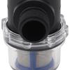 1/2 In. Water Pump Strainer 14, Effective Filtration, Easy To Install, Female Threaded Inline Filter, Plastic Construction for Oil System
