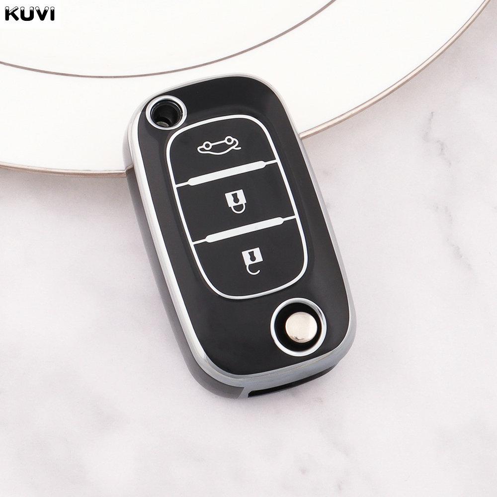 Tpu Car Remote Key Case Cover Fob For Renault Megane 2 Fluence Clio For Mercedes For Lada Vesta Granta Xray Kalina Priora Sedan