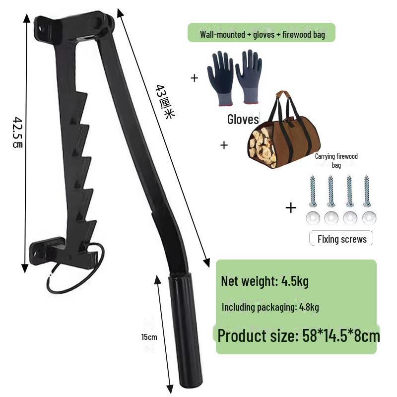 Outdoor Manual Firewood Splitter - Household Wood Splitting Tool