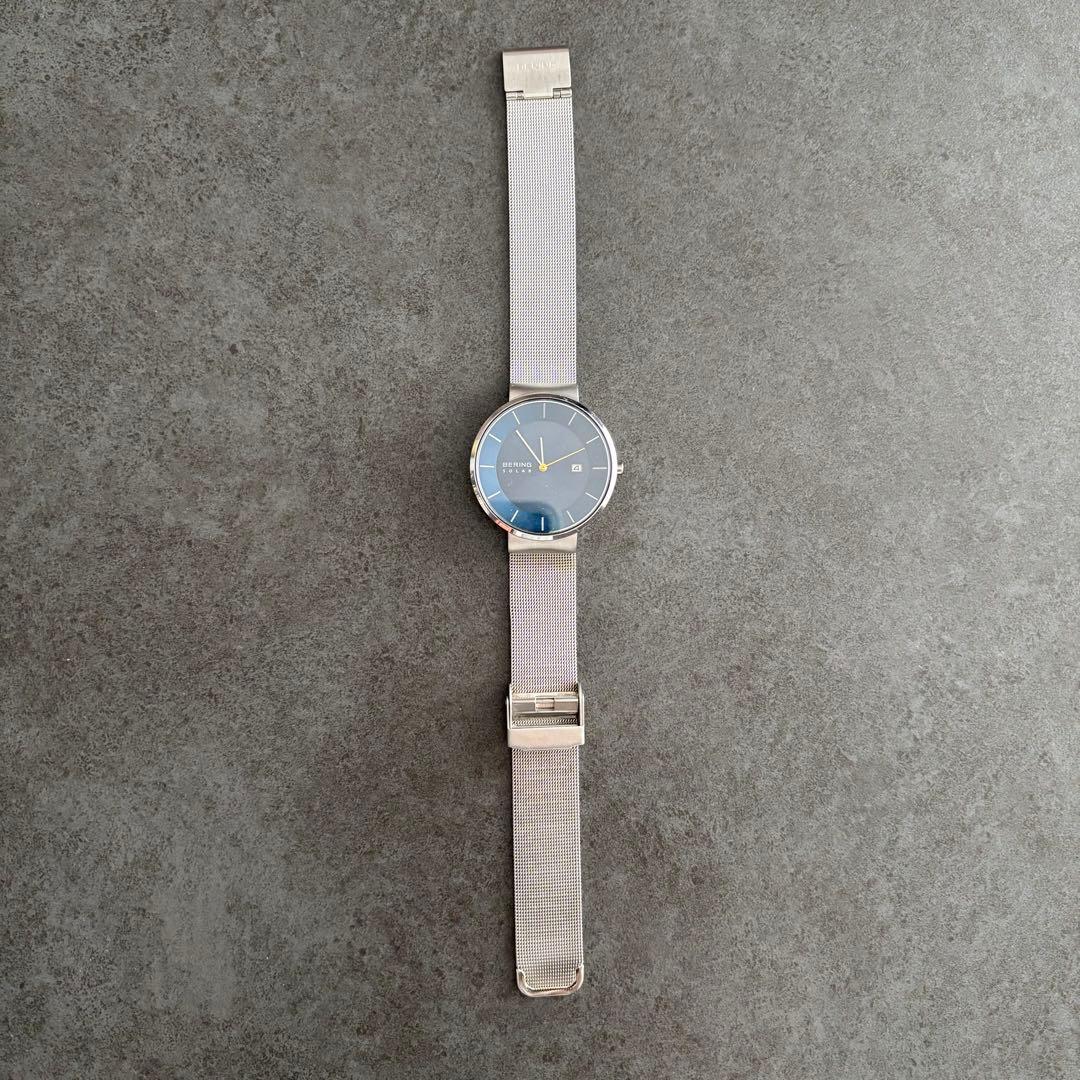 Used BERING Japan limited 500 pieces solar watch wristwatch