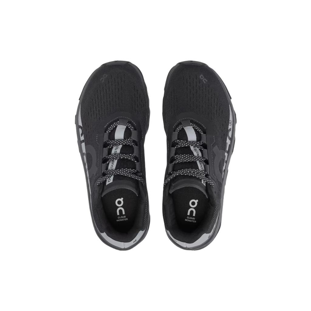 New On Running CloudmOnster Lumos Black Women's 62.98393
