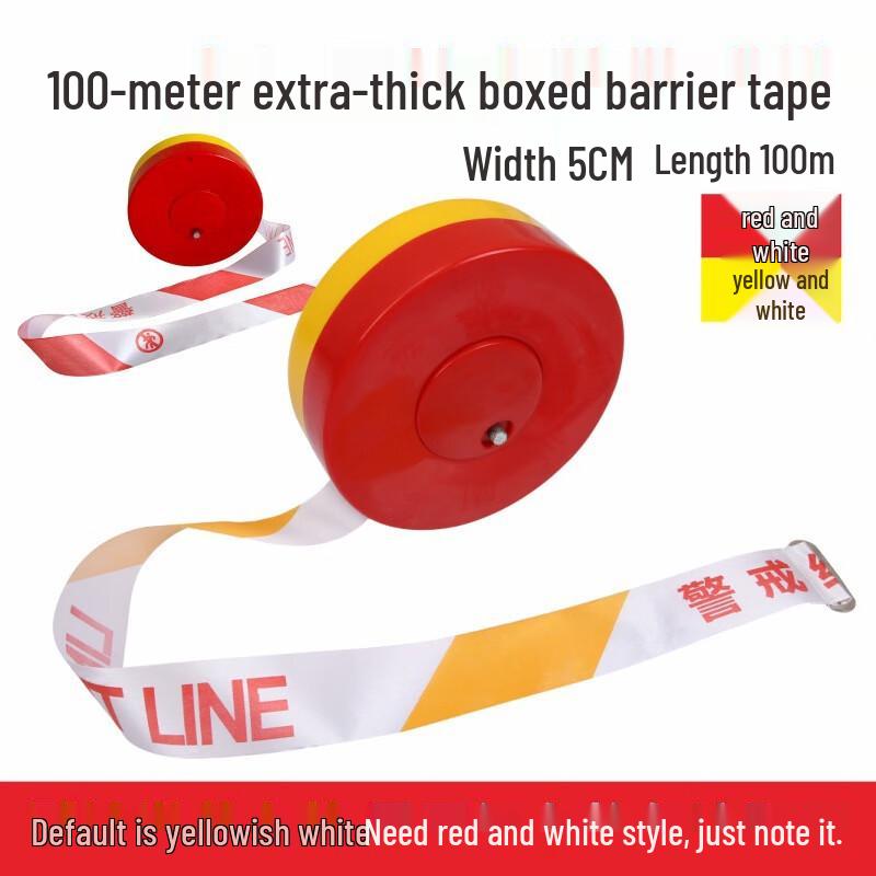 YEXIZE Reflective Retractable Safety Barrier Tape