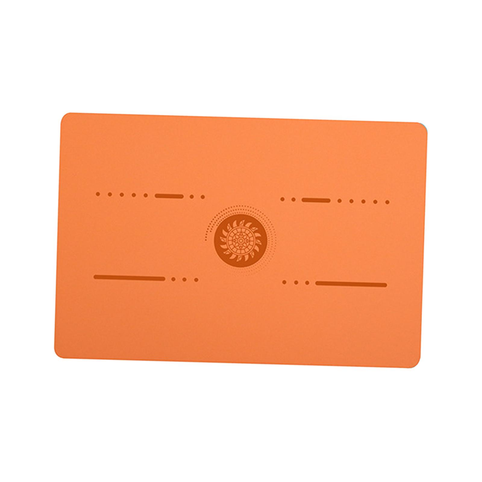 

Коврик для йоги Коврик для пилатеса Одеяло для йоги Защита пола Противоскользящий Мужской Женский Тренировка оранжевый