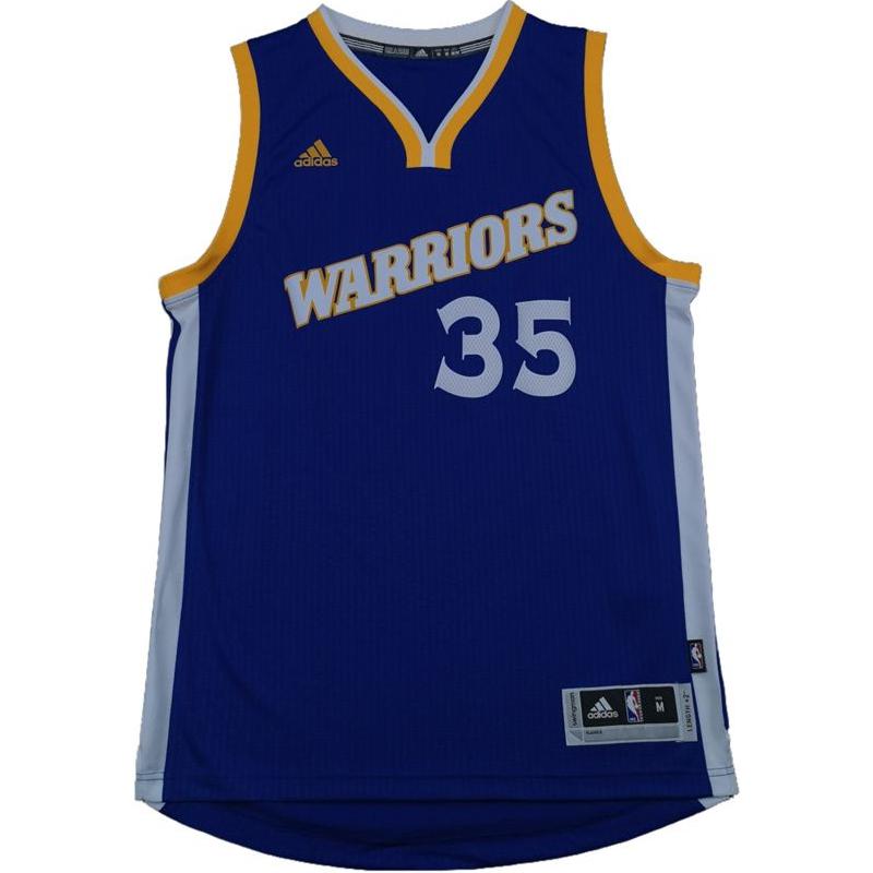 

Adidas X NBA Collaboration Durant Golden State Warriors Run-TMC Swingman Fashion Soft Comfortable Simple Basketball Jersey Men jersey 7470A-3WC-K93414 M