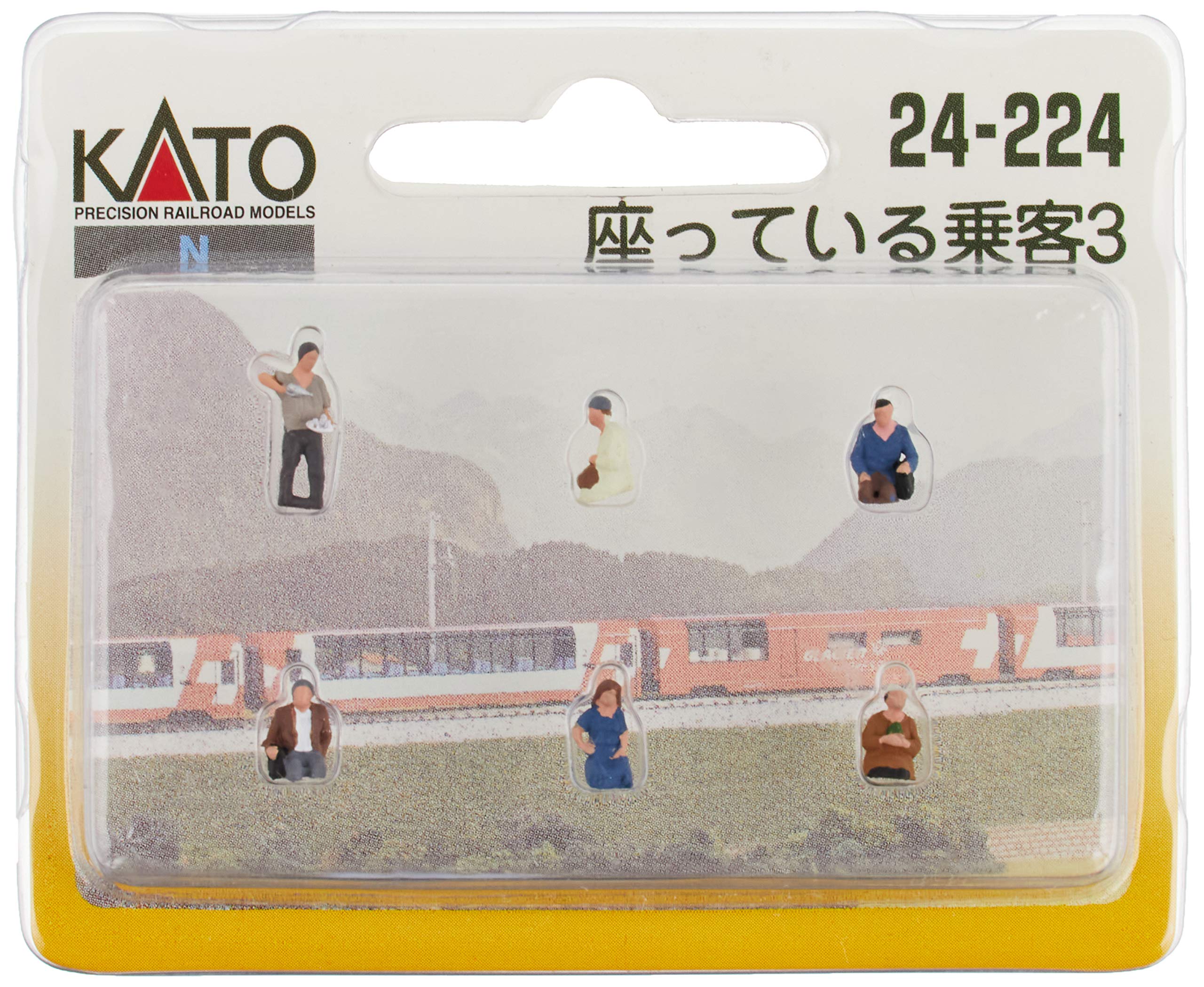 

KATO N Gauge Sitting Passenger 3 24-224 Diorama Supplies
