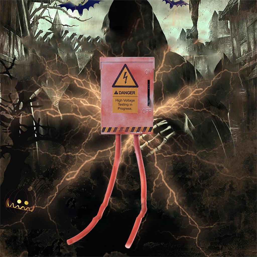 Halloween Haunted House Scares, Electric Box Props Light And Sound, Terrifying Atmosphere, Venue Decoration Pranks