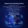 LR-LINK Dual-Port PCIe Fiber Server Network Card with Mellanox ConnectX (CN Version)