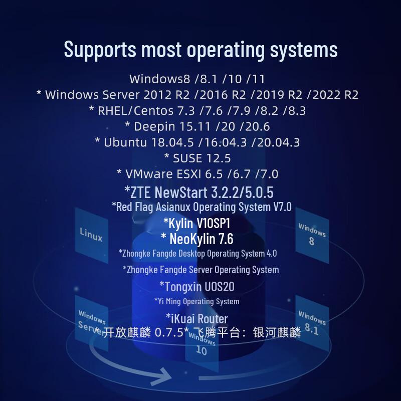 LR-LINK Dual-Port PCIe Fiber Server Network Card with Mellanox ConnectX (CN Version)