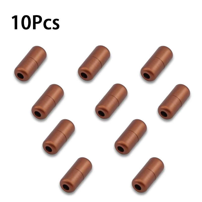 10Pcs NEW Quick-Release Shoelace Buckle Aluminum Metal Buckle Men's and Women's Sneakers Elastic Shoelaces Accessory