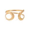 U-shaped Geometric Open Bangle: Simple Metallic Fashion for Women