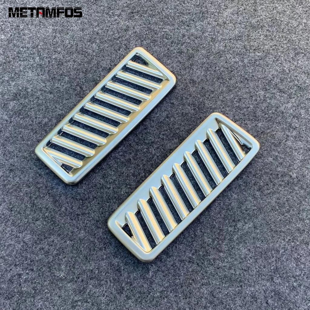 Front Air Condition AC Vent Outlet Cover Trim For Toyota Harrier Venza -2024 2025 Matte Interior Accessories Car Styling