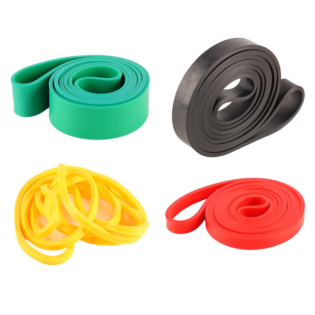4Pcs Exercise Workout Bands High Elastic Resistance Bands for Working Out Men Women Colorful