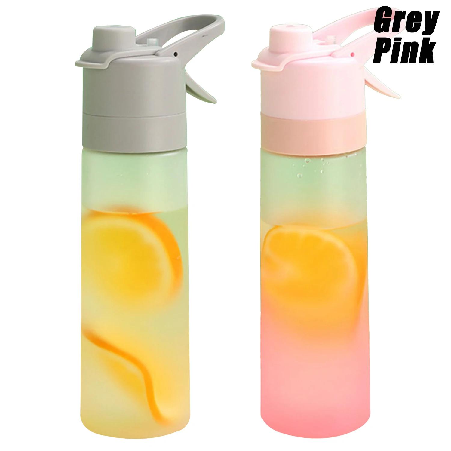 1-8 STUKS Waterbeker Watervoorziening Koelbeker Grote Capaciteit Outdoor Draagbare Waterspraybeker Verloop Mat Plastic Pipetbeker 650ml
